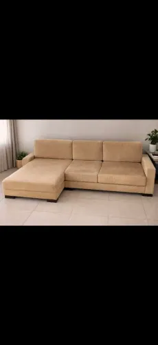 Sofá grande e pesado