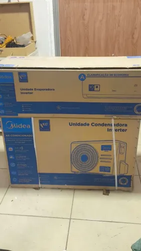 Ar condicionado Midea inverter 12.000 BTUs Quente/Frio (Na caixa lacrado)