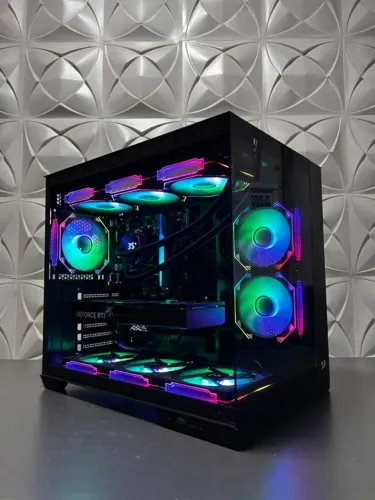 PC Gamer Ryzen 7 5700 + RTX 5060 Ti 16GB + Water 360mm | Montado, Windows, NF e Garantia