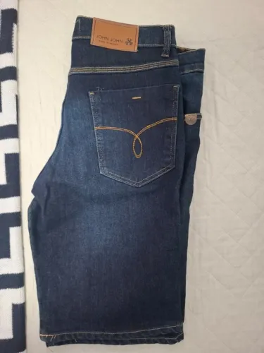 Bermuda jeans masculina