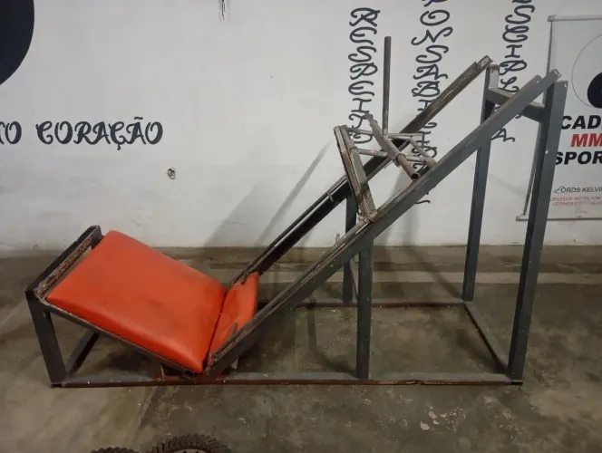 Leg press (45°) Com Pesos Adicionais