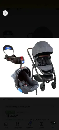 Carrinho Infanti Epic Lite Trio -  Novo e Lacrado