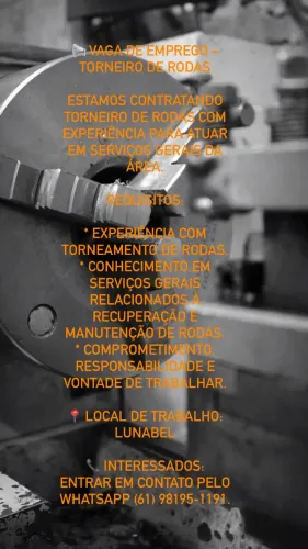 Vaga de emprego