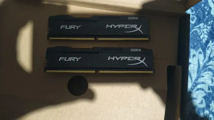 Memória RAM HyperX 8GB (2x4GB) DDR4 2133MHz Dual Channel Desktop