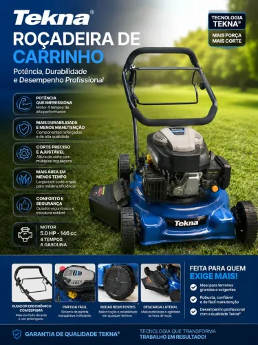 ? Transforme Seu Terreno com a Potência da Tekna TK500V!