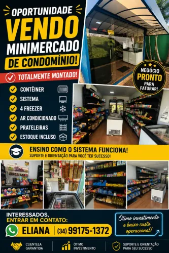 Minimercado de condomínio 