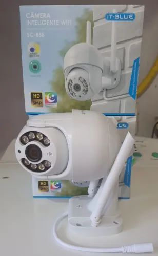 Câmera de segurança Wi-Fi externa