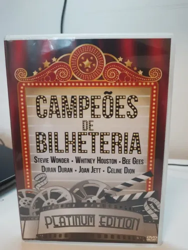 DVD - Campeões de Bilheteria - Múltiplos Artistas