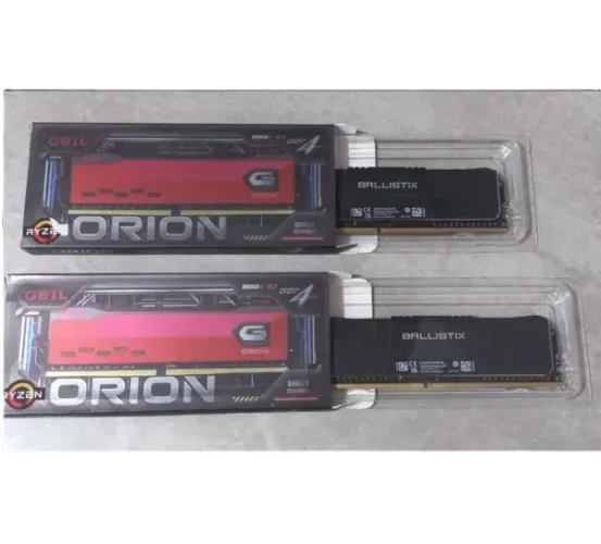 (2x8GB) DDR4 2666MHz 2 Pentes memória ram (16GB)