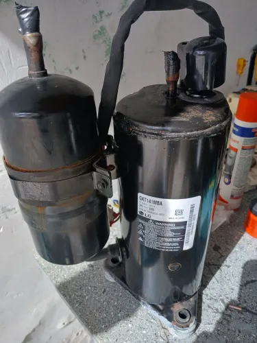 Motor compressor ar condicionado inverter split