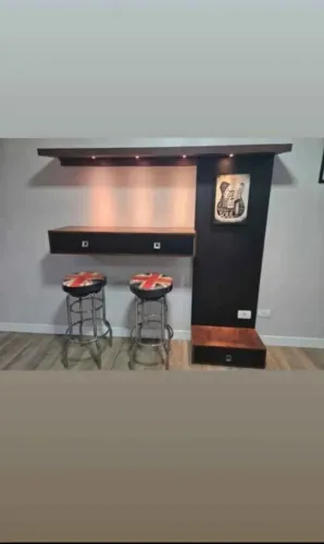 Home Bar / Barzinho com Bancada e Iluminação