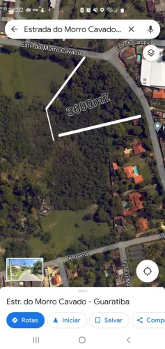 WI-680 TERRENO EM GUARATIBA -MORRO CAVADO - RIO DE JANEIRO 