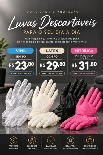 LUVAS DESCARTÁVEIS