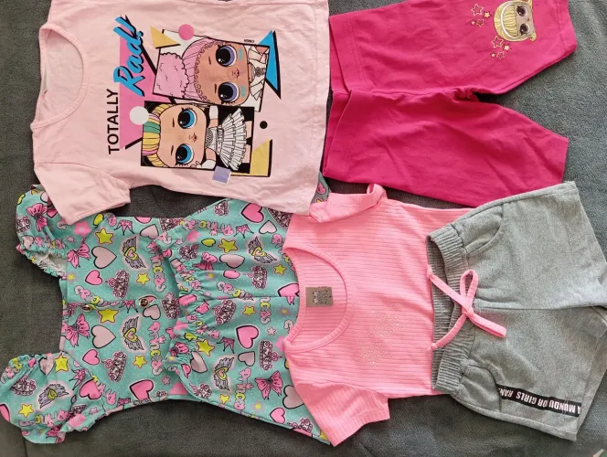 Lote roupas meninas 5 anos