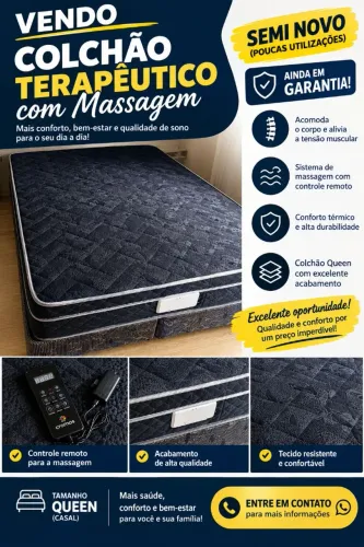 Vendo colchão terapêutico