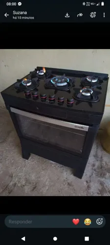 Fogão por 450 entrego