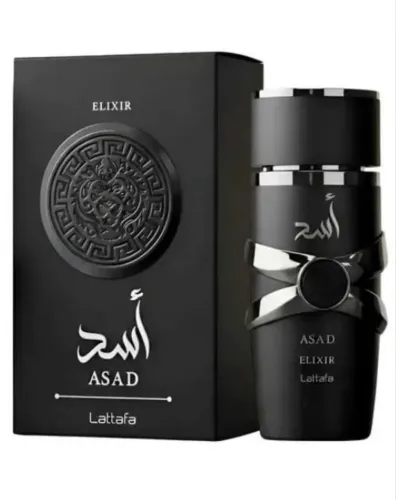 Perfume Original e Lacrado Masculino Asad Elixir - Lattafa EDP 100 ml