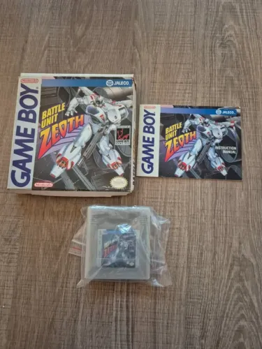 Fita Battle Unit Zeoth de Game Boy + Caixa e Manual Originais