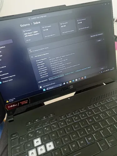 Notebook Gamer Asus TUF 