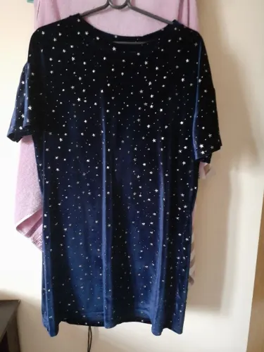 Vestido veludo novo