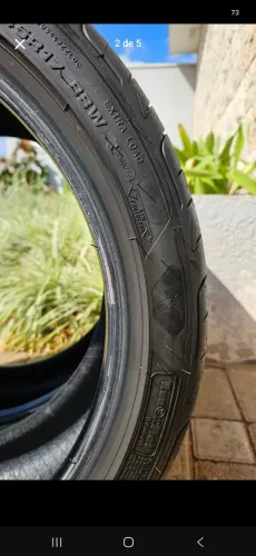 2 Pneus Goodyear Runflat aro 17 205/45. original bmw mini