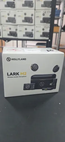 microfone lapela profissional hollyland lark m2 combo lacrado