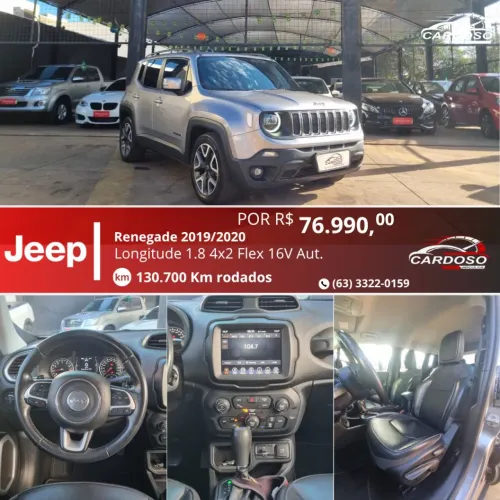 Jeep Renegade Longitude 1.8 4X2 Flex 16V Aut. 2020