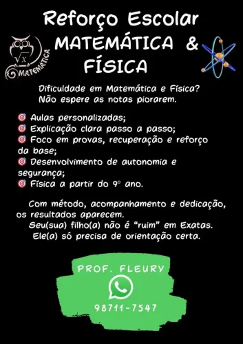 Reforço Escolar