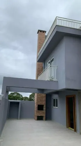 Sobrado com 3 dormitórios à venda, 163 m² por R$ 894.000,00 - Santa Felicidade - Curitiba/