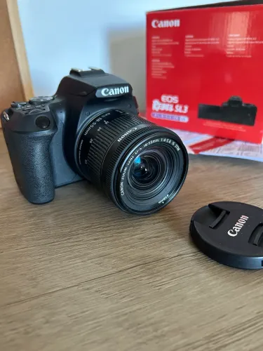 Canon EOS Rebel SL3 + Lente 18-55mm | 4K | Excelente Estado