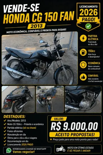 Cg fan 150 esi