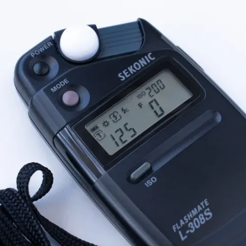Fotômetro / Medidor de Luz / Light Meter Digital Sekonic L-308S Flashmate
