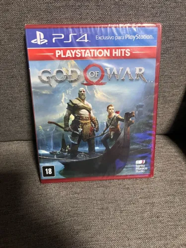 GOD OF WAR PS4 PlayStation Hits - NOVO LACRADO