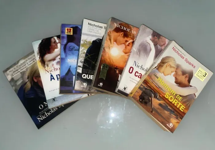 Coleção 7 Livros Nicholas Sparks