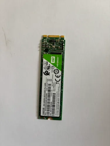 Disco sólido interno Western Digital WD Green WDS240G2G0B 240GB verde M2 SATA