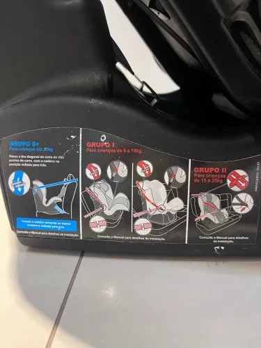 Cadeirinha infantil para carro Burigotto 