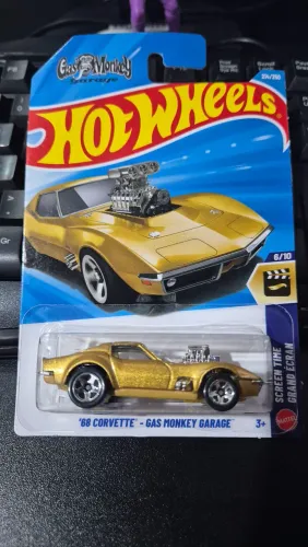 Hot Wheels '68 Corvette Gas Monkey Garage 214/250 Jjk47<br><br>Cor