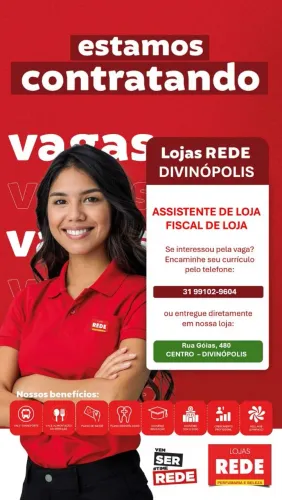 Vagas de Fiscal e Assistente de Loja