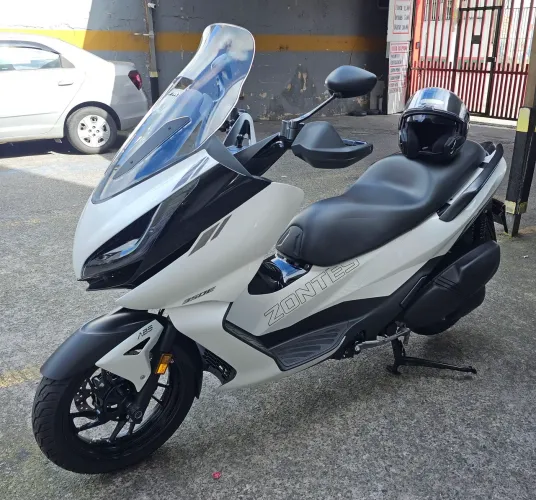 Zontes 350E com 954 km !