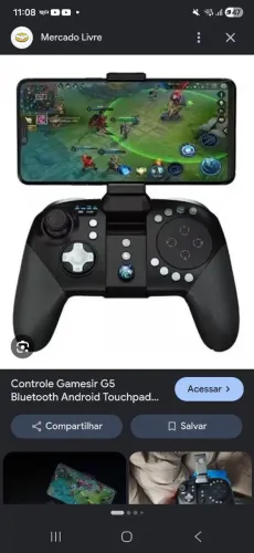 Controle para celular GameSir G5 