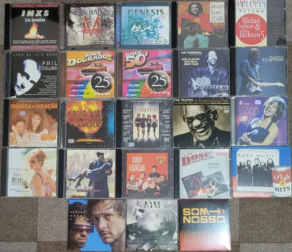 Coleção de CDs diversos