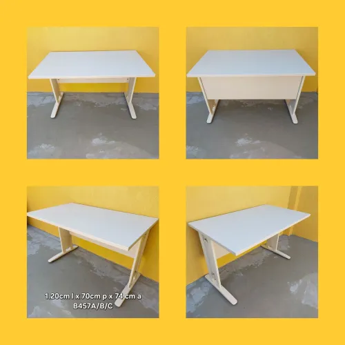 Mesa escritório 1.20x70cm bege