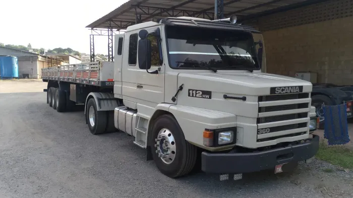 Scania 112 Hw 1990 + Carreta 1991 Rondom 