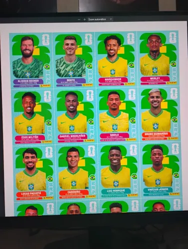 Arquivo completo - Todas as 20 figurinhas da Seleção Brasileira Copa do Mundo 2026