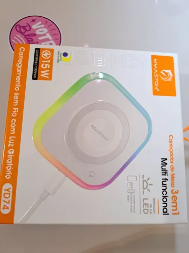 Carregador de mesa 3 em 1