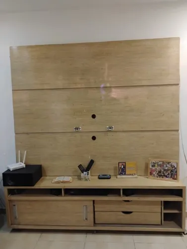 Rack com painel 