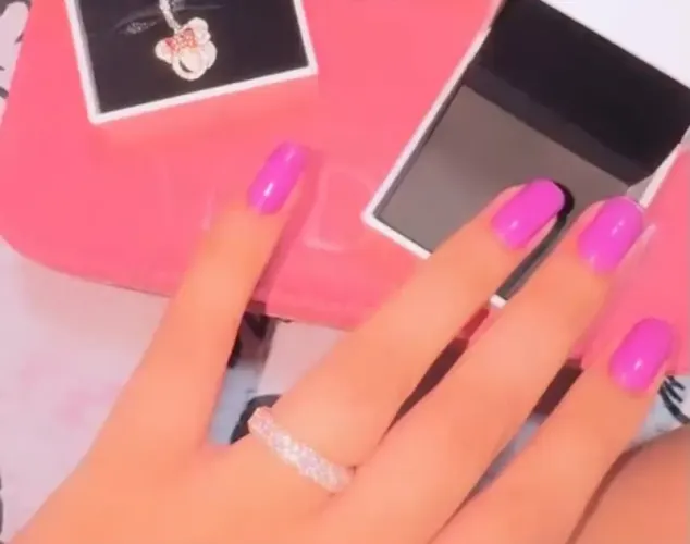 Anel ouro rose Pandora