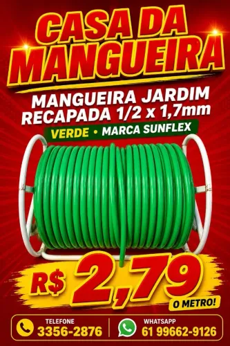 MANG JARDIM RECAPADA 1/2 X 1.7 VERDE SUNFLEX