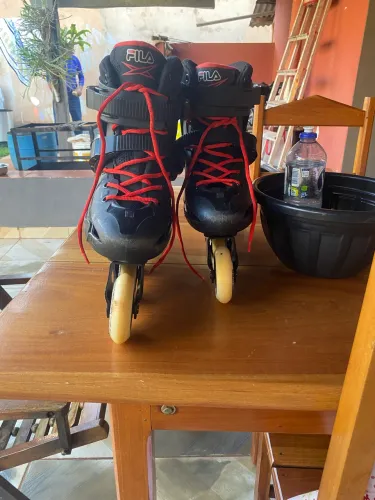 Patins Fila Houdini Pro Tamanho 40 - Ótimo Estado de Conservação