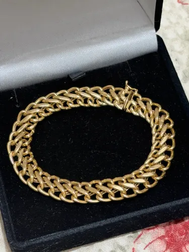 Pulseira ouro 18k 15.5g